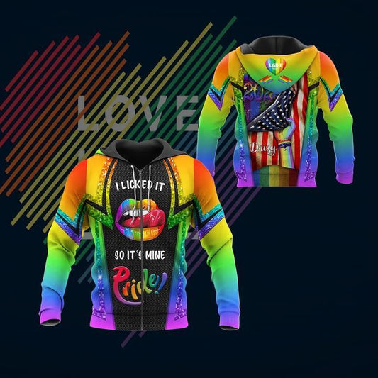 Personalized Pride Ver Hoodie For Colorful Festivals Daily Wear And Supportive Gifting