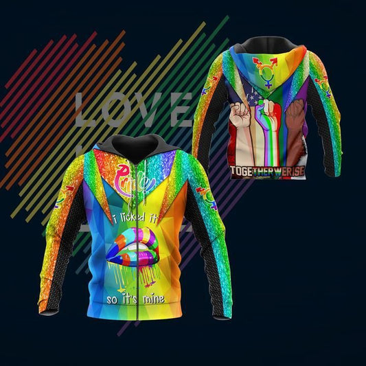Personalized Pride Ver Hoodie For Pride Festivals Community Events And Colorful Everyday Style