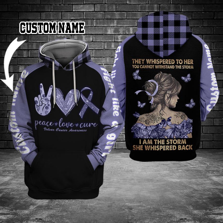 Awareness Strength Hoodie For Support Events Everyday Outfits And Positive Expression