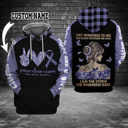 Awareness Strength Hoodie For Support Events Everyday Outfits And Positive Expression