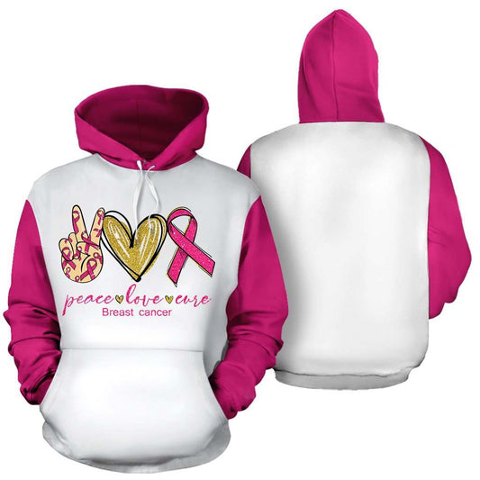 Hope Awareness Breast Cancer Hoodie For Supportive Everyday Style Seasonal Events And Gifting