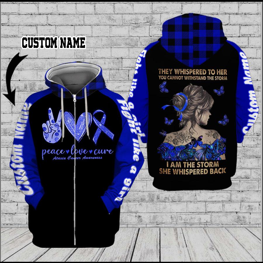 Ataxia Awareness Strength Hoodie For Awareness Walks Community Events And Relaxed Outfits