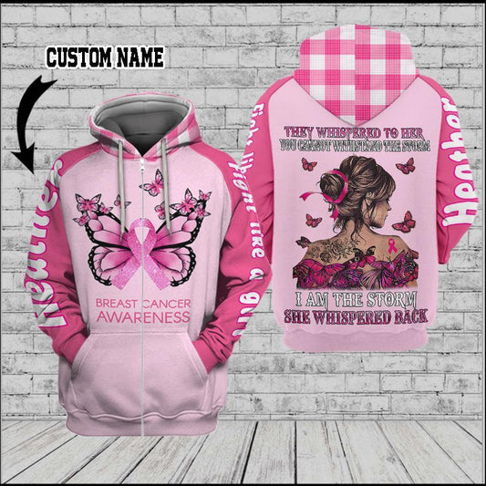 Cancer Awareness Strength Hoodie For Advocacy Activities Daily Wear And Encouraging Messages
