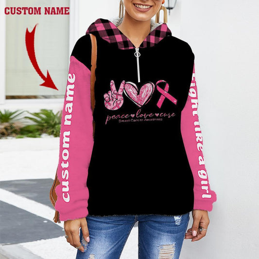 Breast Cancer Strength Hoodie For Community Outreach Casual Travel And Meaningful Wear