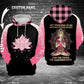 Faith Fear Breast Cancer Awareness Hoodie For Meaningful Gatherings Casual Style And Thoughtful Gifts