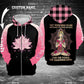Faith Fear Breast Cancer Awareness Hoodie For Meaningful Gatherings Casual Style And Thoughtful Gifts