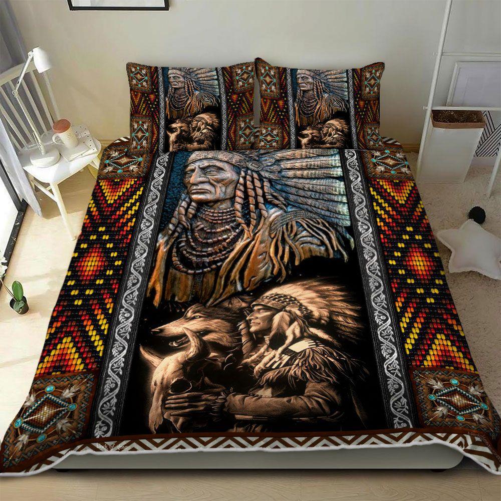 Native American Peace Bedding Cover For Southwestern Bedroom Decor