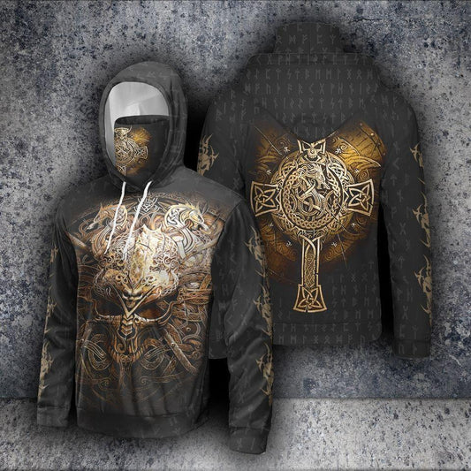 Viking Blood So Hoodie For Norse Heritage Style Outdoor Events And Comfortable Layering
