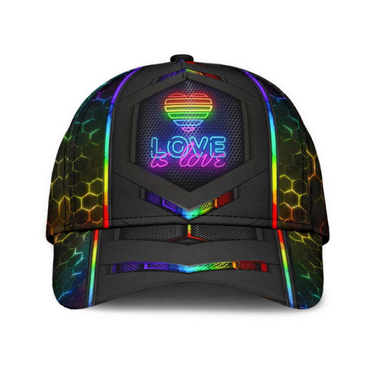Pride Love Classic Cap For Summer Outings Festivals And Relaxed Daily Wear