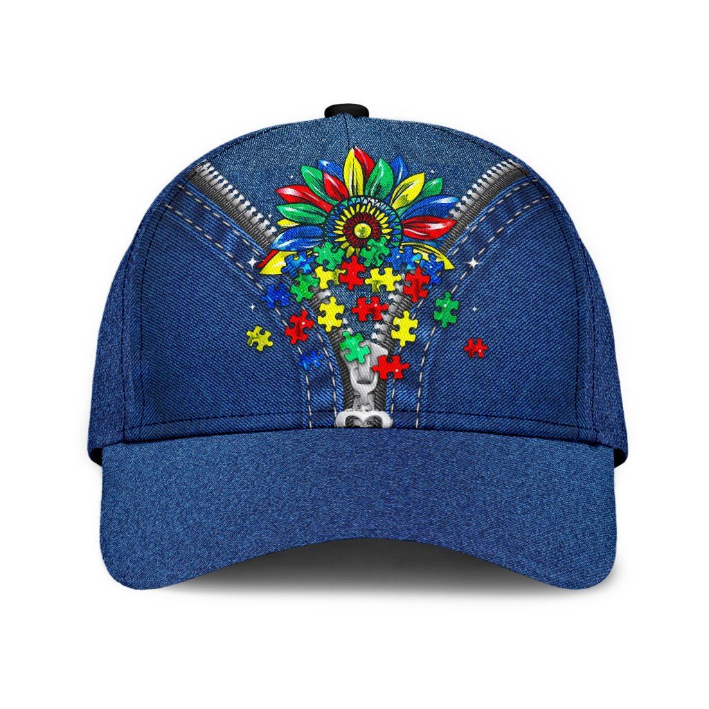 Autism Stronger Classic Cap For Weekend Adventures Festivals And Gift Giving