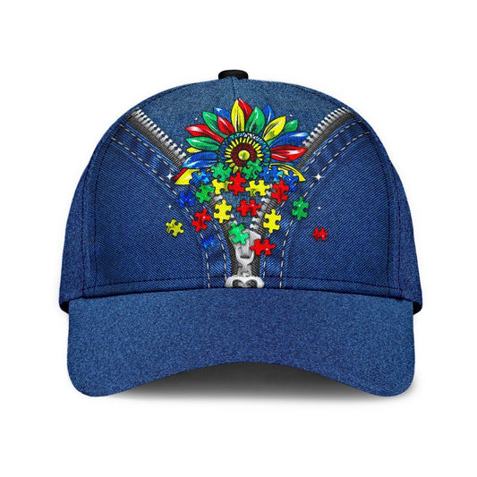 Autism Stronger Classic Cap For Weekend Adventures Festivals And Gift Giving