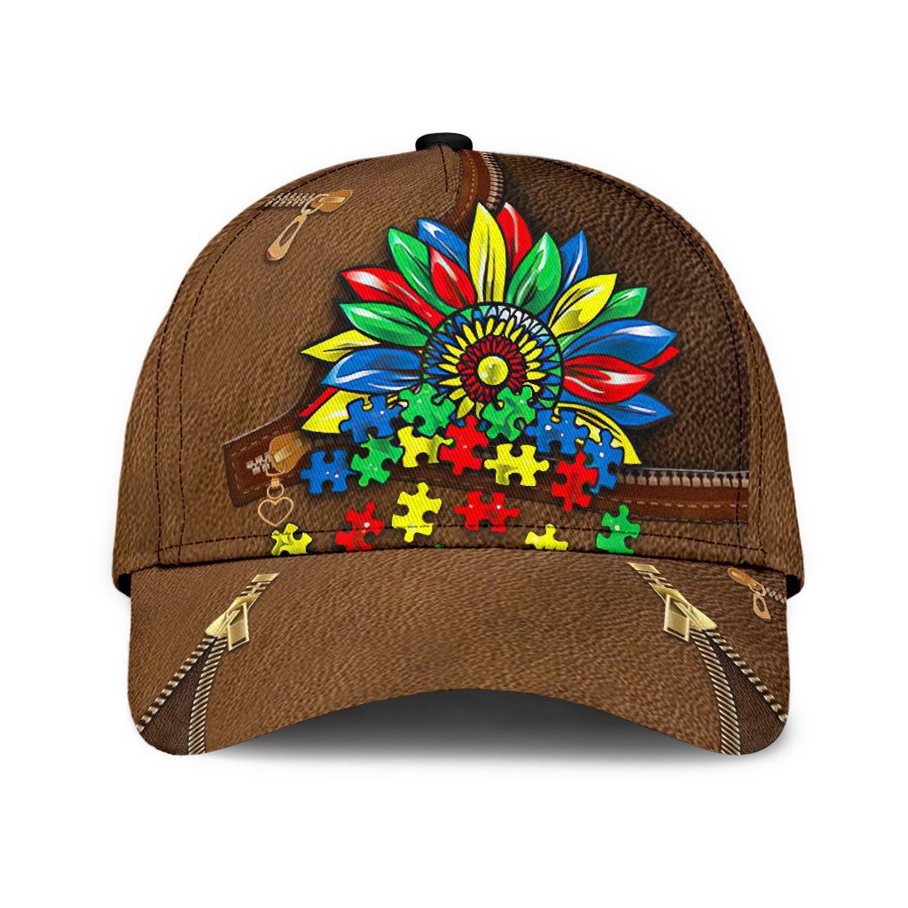Autism Stronger Classic Cap For Beach Outings Holidays And Thoughtful Everyday Style