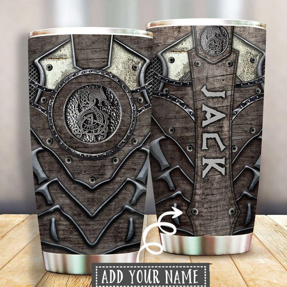 Viking Norse Personalized 20 Oz Tumbler For Coffee Travel And Daily Drinks