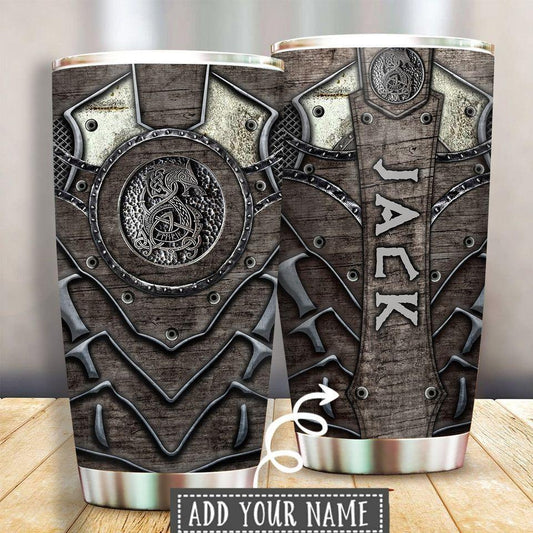 Viking Norse Personalized 20 Oz Tumbler For Coffee Travel And Daily Drinks