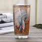 Native American Leather 20 Oz Tumbler For Coffee Travel And Daily Drinks