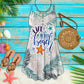 Beach Made Life Better V-Neck Sleeveless Cami Dress For Coastal Travel And Relaxed Summer Wear