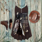 Black Horse Faith V-Neck Sleeveless Cami Dress For Beach Trips And Charming Warm Weather Outfits