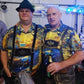 Yellow Saxophone Music Peace Hawaiian Shirt For Beach Parties And Weekend Getaways