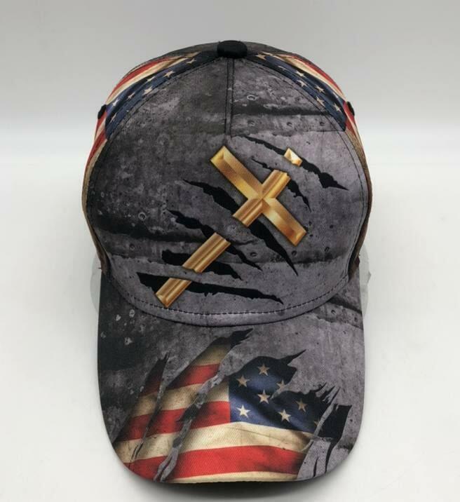 Faith Cross America Classic Cap For Everyday Accessories Vacations And Outdoor Fun