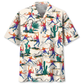 Tennis Desert Adventure Hawaiian Shirt Pattern View For Relaxed Warm Weather Outfits