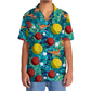 Tropical Lawn Bowling Fun Hawaiian Shirt Design Detail For Beach Days And Holiday Travel