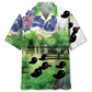 Aussie Lawn Bowls Sport Hawaiian Shirt Artwork Detail For Resort Trips And Outdoor Activities