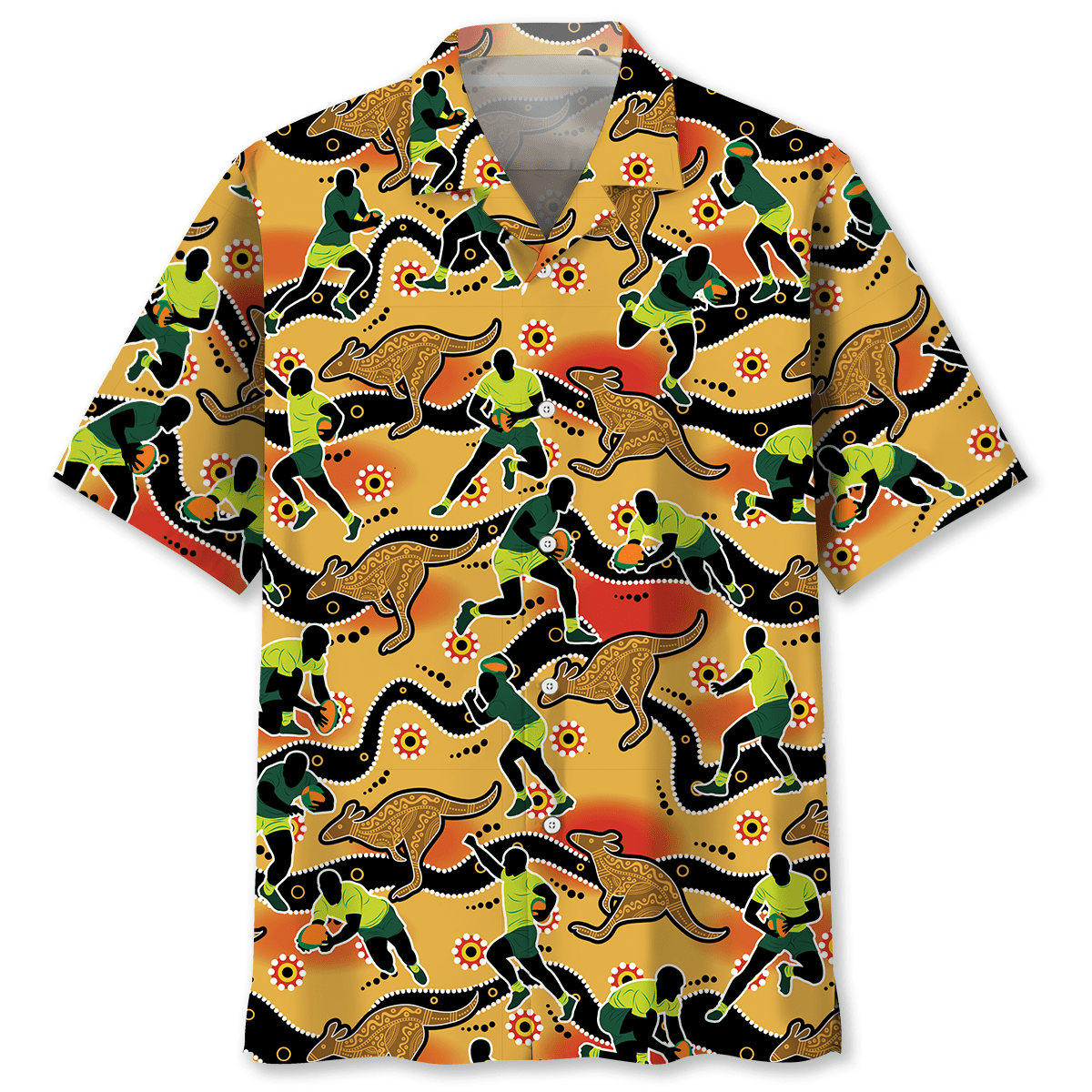 Football Australia Sport Hawaiian Shirt For Poolside Relaxation And Sunny Getaways