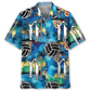 Tropical Netball Beach Hawaiian Shirt Artwork View For Weekend Travel And Beach Style