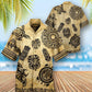 Vintage Island Hawaiian Culture Hawaiian Shirt Artwork Detail For Resort Trips And Outdoor Activities