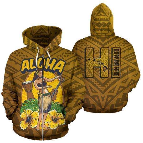 Aloha Hula Dance Hoodie For Travel Days Outdoor Events And Thoughtful Gifts