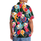 Tropical Netball Hawaiian Shirt Design Detail For Sunny Adventures And Casual Wear