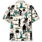 Desert Gravel Cycling Adventure Hawaiian Shirt Pattern View For Relaxed Warm Weather Outfits