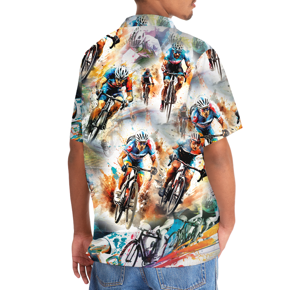Racing Cycling Adventure Hawaiian Shirt For Poolside Relaxation And Sunny Getaways