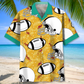 Rugby Aussie Kangaroo Sport Hawaiian Shirt Pattern View For Relaxed Warm Weather Outfits