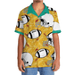Rugby Aussie Kangaroo Sport Hawaiian Shirt Artwork Detail For Resort Trips And Outdoor Activities