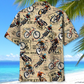 Bicycle Desert Highway Mountain Racing Adventure Hawaiian Shirt For Poolside Relaxation And Sunny Getaways