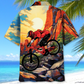 Bicycle Downhill Mountain Adventure Hawaiian Shirt Design View For Resort Travel And Thoughtful Gifting