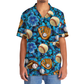Baseball Gloves Sport Hawaiian Shirt For Summer Vacation And Beach Travel
