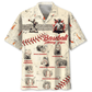 Baseball Pitching Grips Training Hawaiian Shirt For Resort Getaways And Comfortable Summer Activities