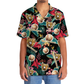 Tropical Floral Baseball Gloves Sport Hawaiian Shirt Design View For Casual Summer Styling