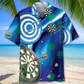 Dart Future Modern Hawaiian Shirt For Vacation Days And Relaxed Coastal Outings