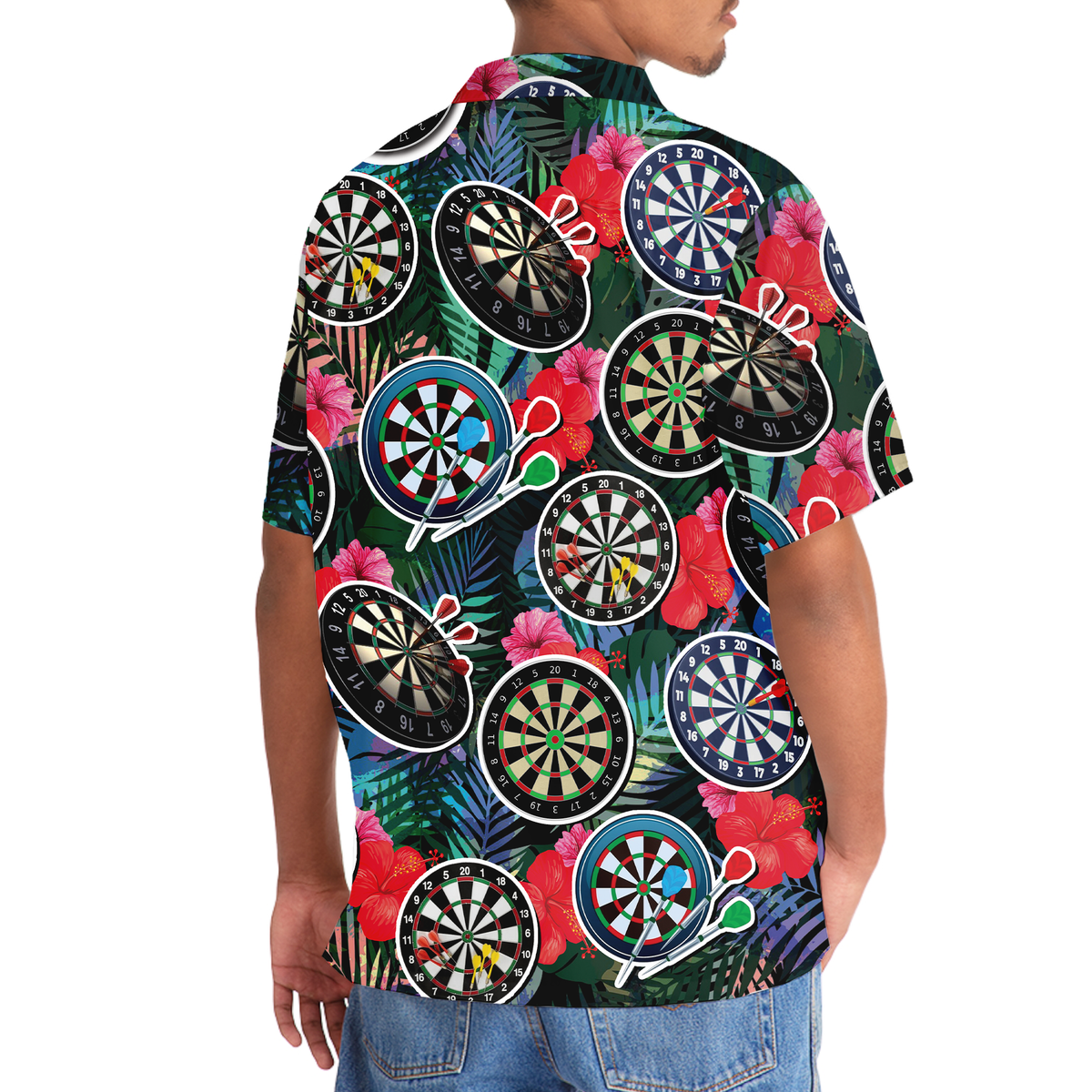 Tropical Dart Hawaiian Shirt Pattern View For Relaxed Warm Weather Outfits