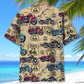 Motorcycle Desert Highway Inspiration Adventure Hawaiian Shirt For Coastal Adventures And Warm Weather Wear