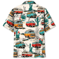 Car Minivan Road Trip Hawaiian Shirt For Poolside Relaxation And Sunny Getaways