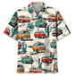 Car Minivan Road Trip Hawaiian Shirt Design Detail For Beach Days And Holiday Travel