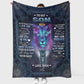 Lion To My Son I Love You This Old Flannel Blanket For Cozy Bedroom Sofa Decor