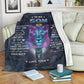 Lion To My Son I Love You This Old Flannel Blanket For Cozy Bedroom Sofa Decor