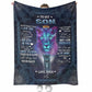 Lion To My Son I Love You This Old Flannel Blanket For Cozy Bedroom Sofa Decor
