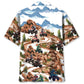 Rocky Mountain ATV Motocross Road Adventure Hawaiian Shirt Artwork View For Coastal Escapes And Resort Style