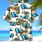 Tropical Game Cornhole Fun Hawaiian Shirt Pattern View For Relaxed Warm Weather Outfits